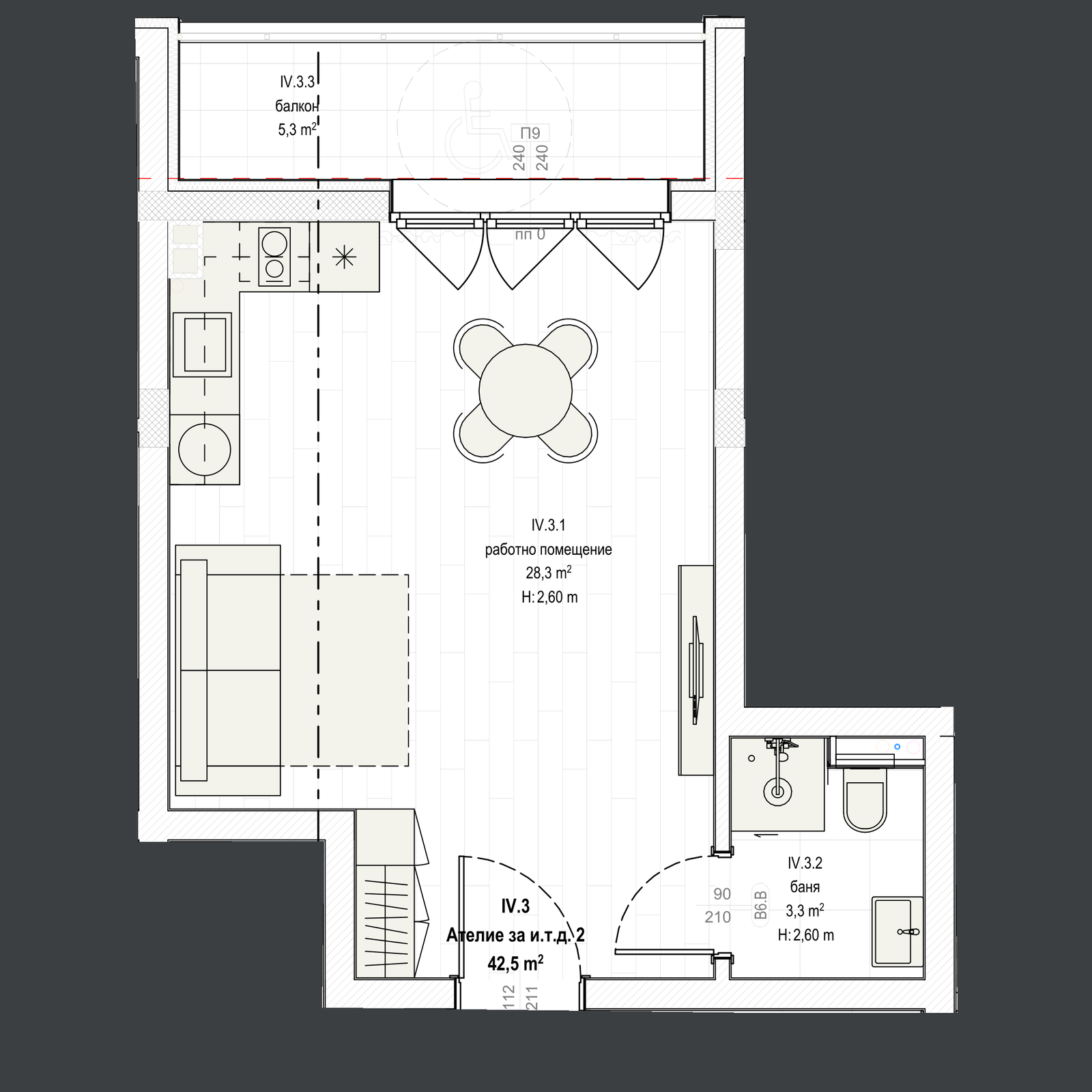 Ателие 2 план
