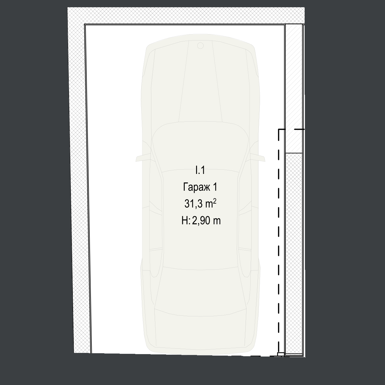 Гараж 1 план