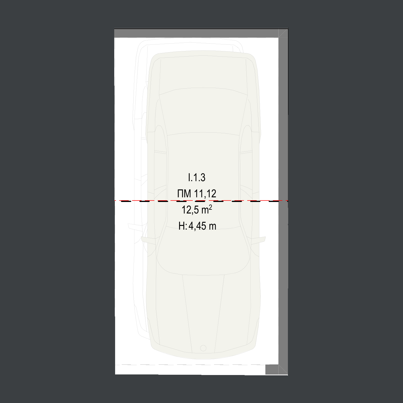 Паркомясто 11,12 план