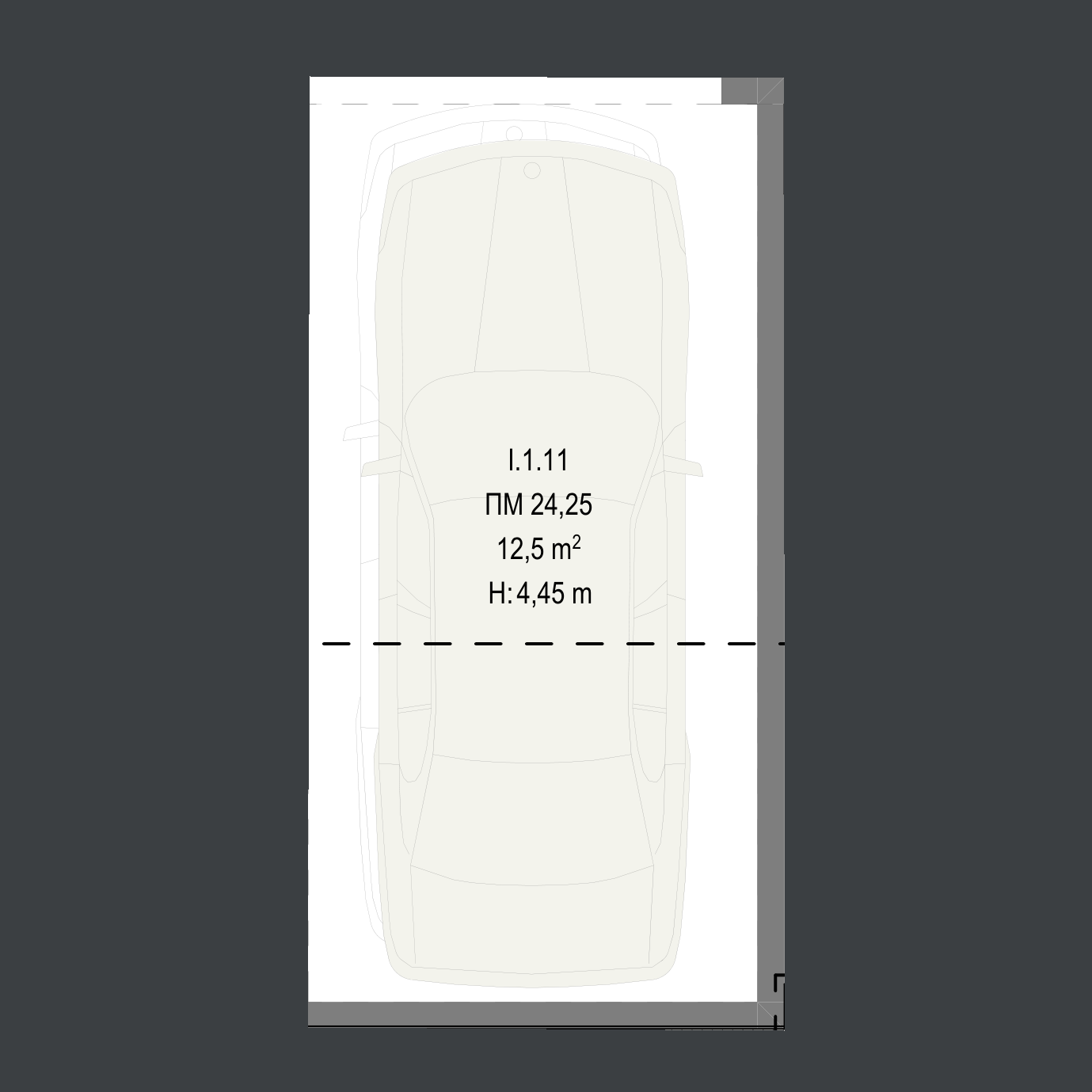 Паркомясто 24,25 план